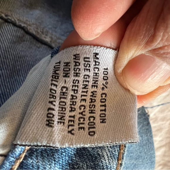 Gogo Jeans Size 00 Wide Leg Cuffed Jeans | High Rise | Vintage-Inspired Denim - Picture 6 of 6